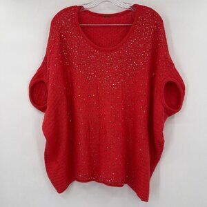 Free People Angora /Wool Sequin Embellish Sweater